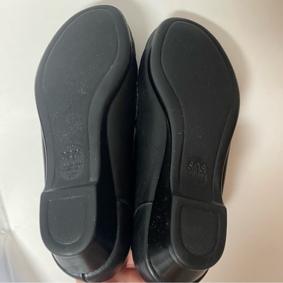 SAS tripad comfort shoes Loafers Women Size 7.5M Black Leather Made In USA - Picture 6 of 6